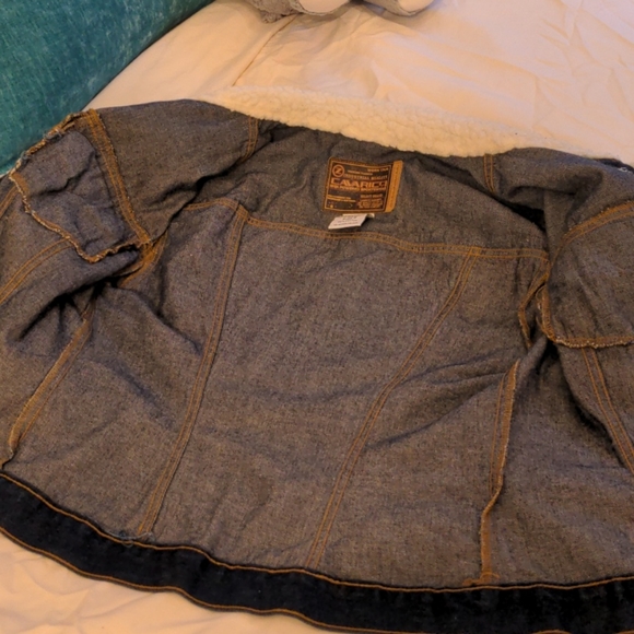 Denim Sherpa Jacket Z. Cavaricci - Picture 4 of 6